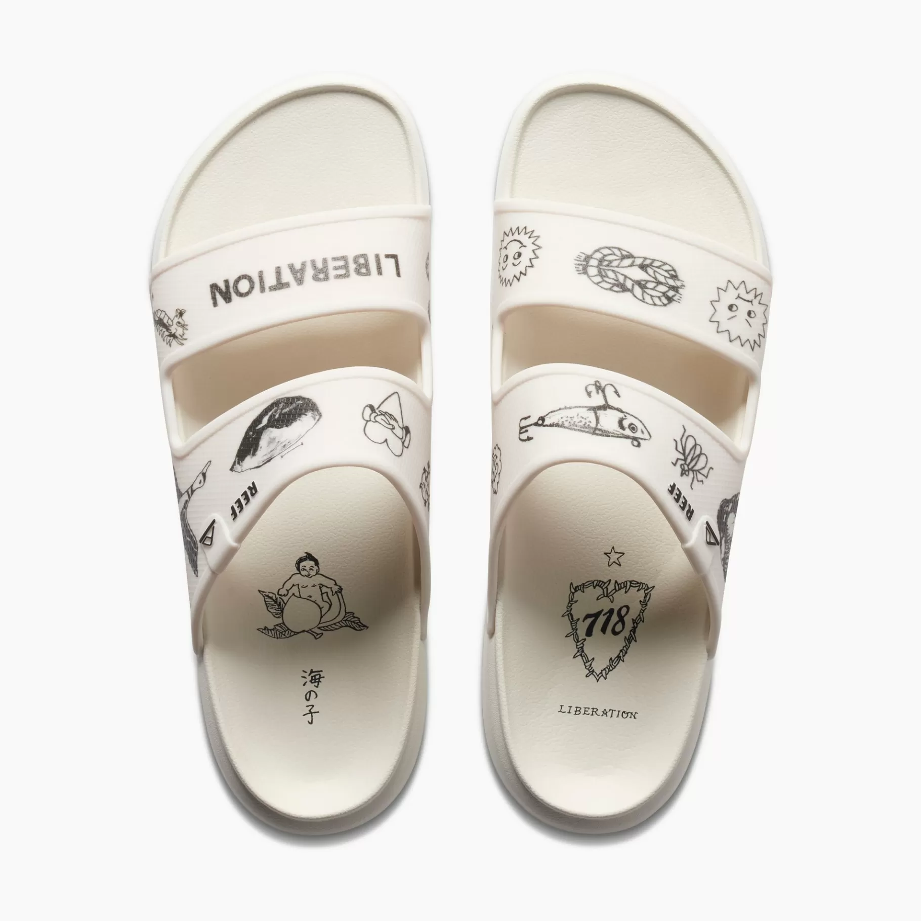 Men REEF Sandals | Slides>Oasis X Pride
